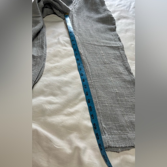 Free People Light Blue Pant & Belt Size 2 - Picture 10 of 13